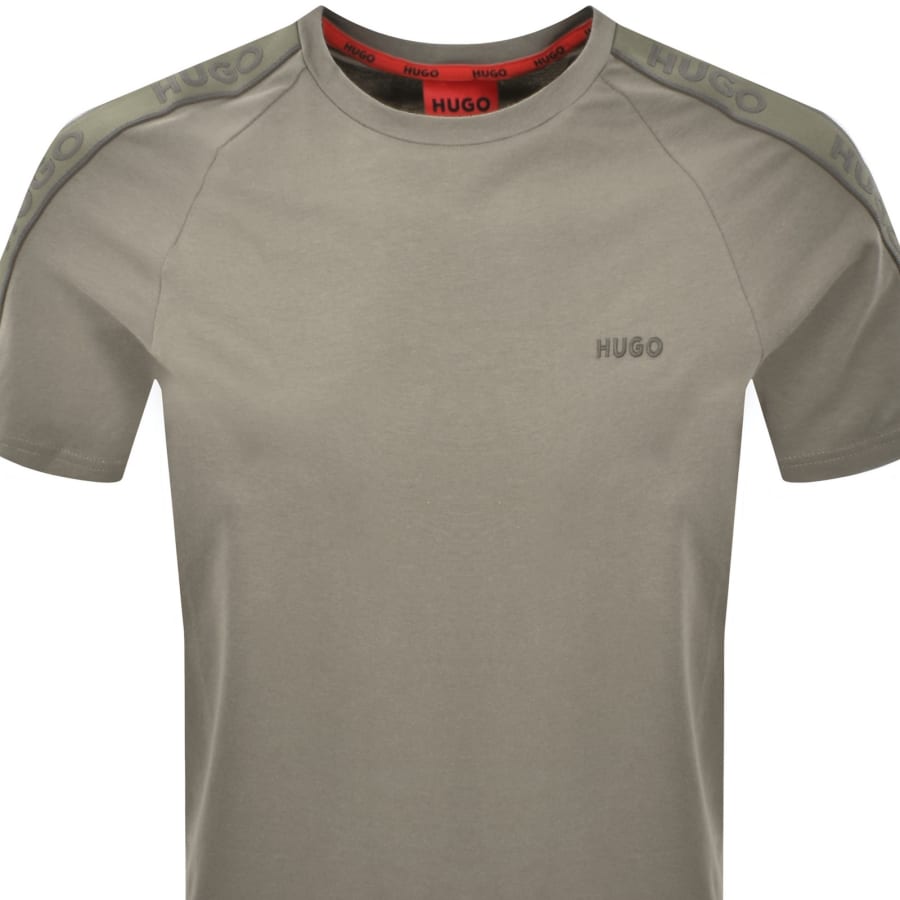 Tシャツ・カットソー Hugo Boss FW25 'Liam' shirt (50544967 450) HUGO Liam T Shirt Brown | Mainline Menswear United States